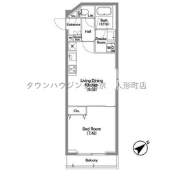 メディオ月島の物件間取画像